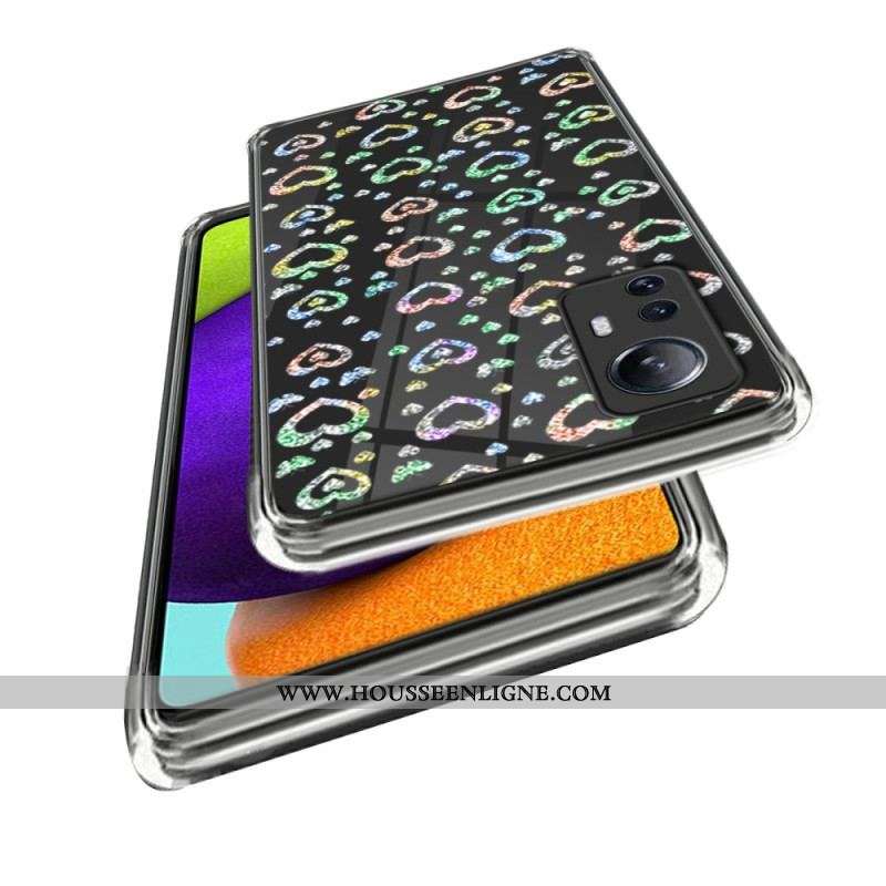 Coque Xiaomi 12 Lite Anti-Jaunissement Coeurs
