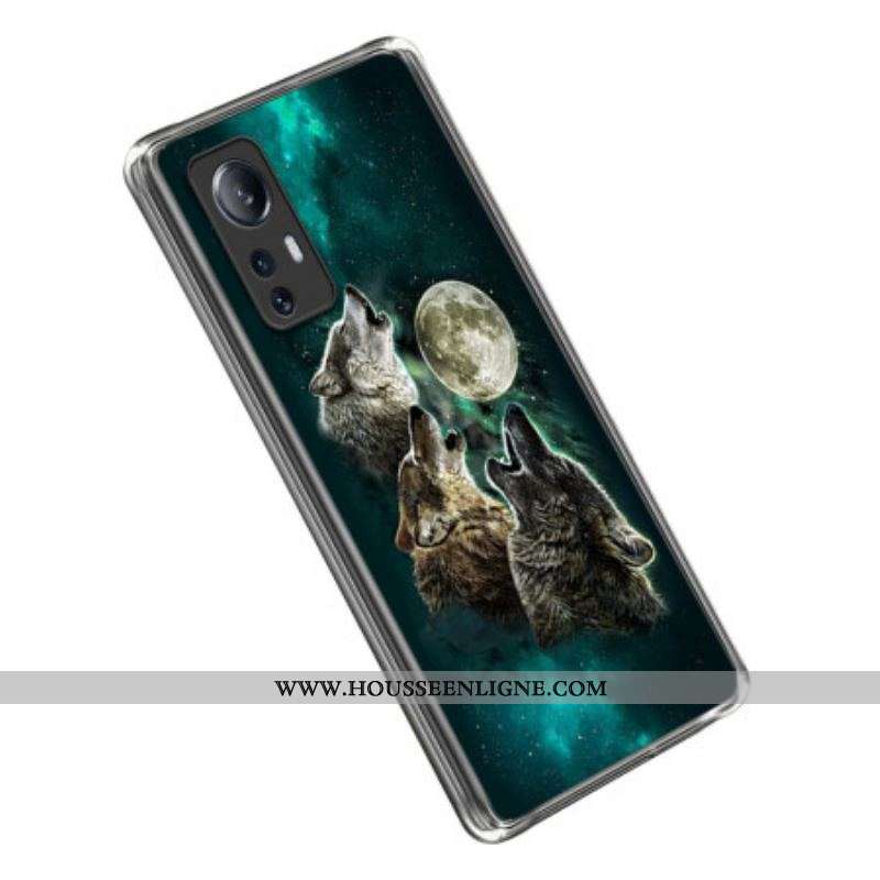 Coque Xiaomi 12 Lite Anti-Jaunissement Loups