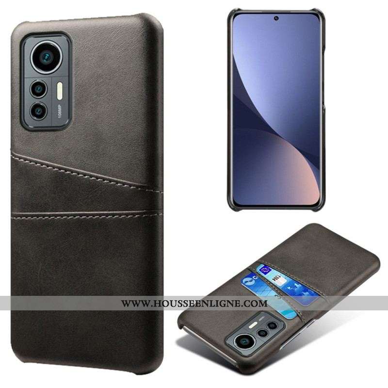 Coque Xiaomi 12 Lite Effet Cuir Porte-Cartes