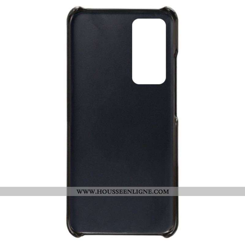 Coque Xiaomi 12 Lite Effet Cuir Porte-Cartes