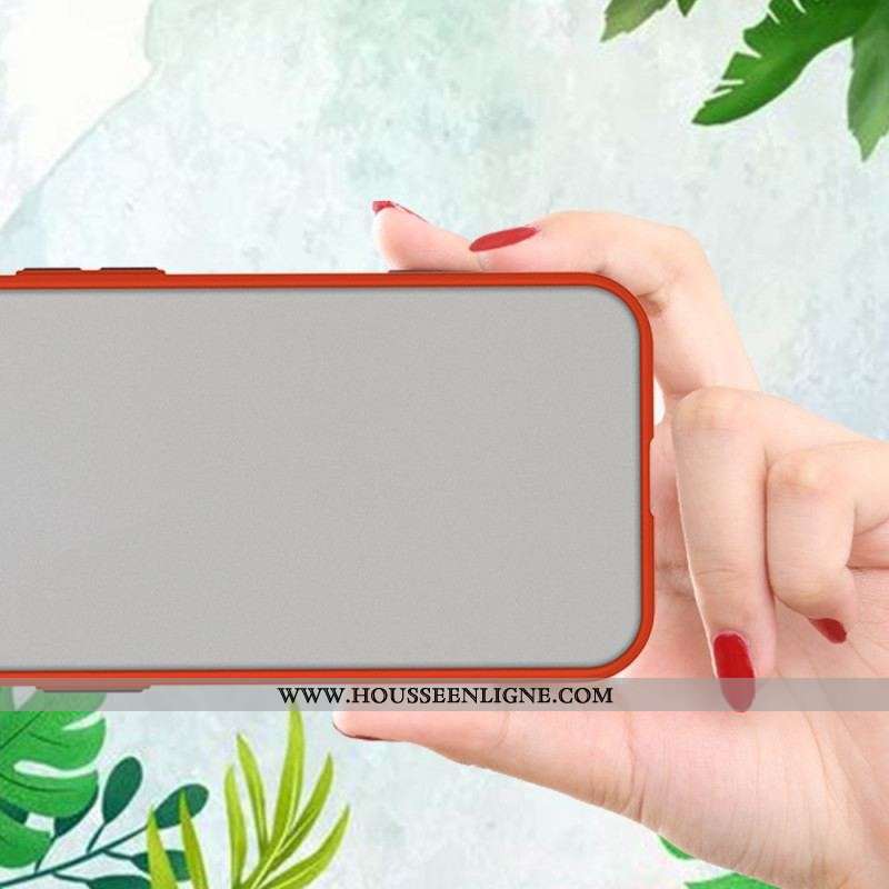 Coque Xiaomi 12 Lite Hybride Rebords Colorés