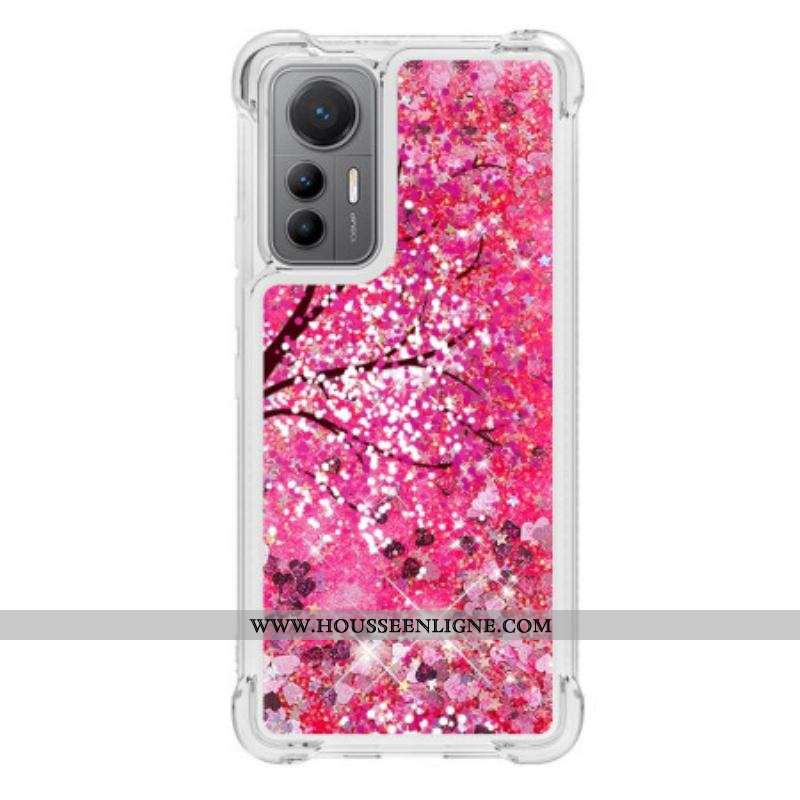 Coque Xiaomi 12 Lite Paillettes Arbre