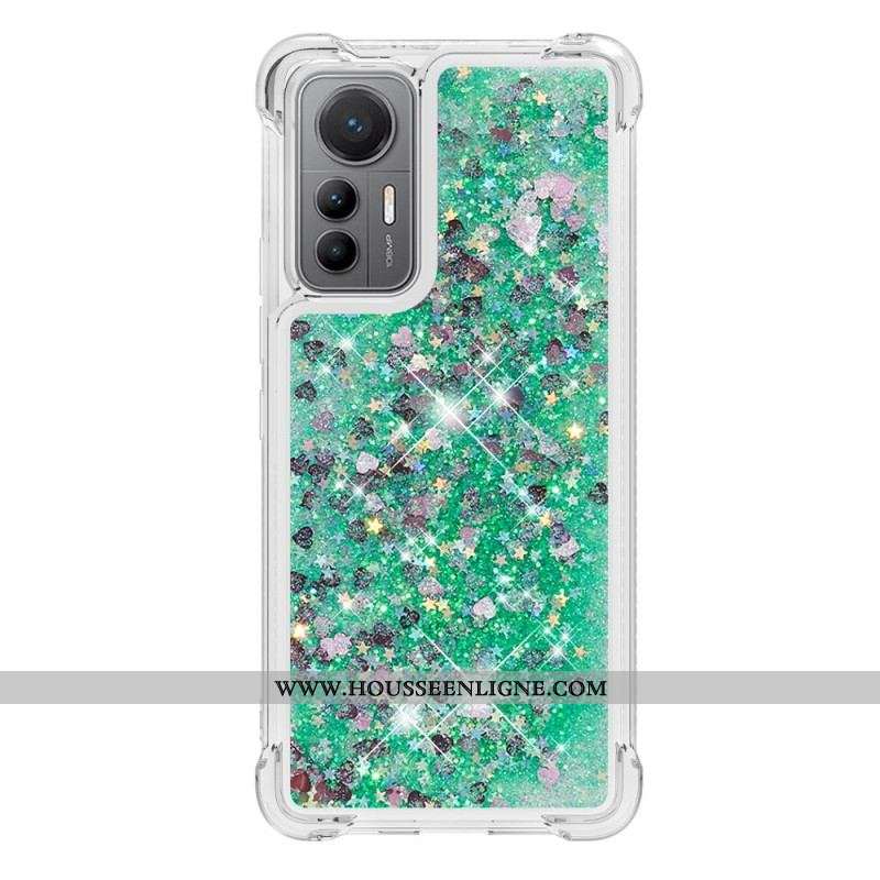 Coque Xiaomi 12 Lite Paillettes Colorées