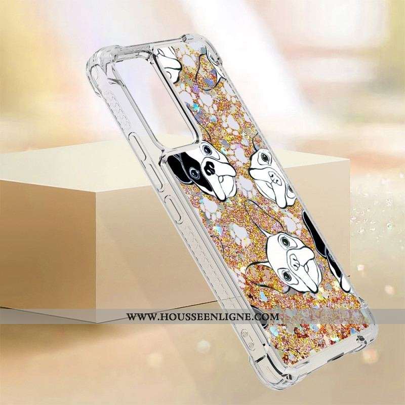 Coque Xiaomi 12 Lite Paillettes Mr Chien