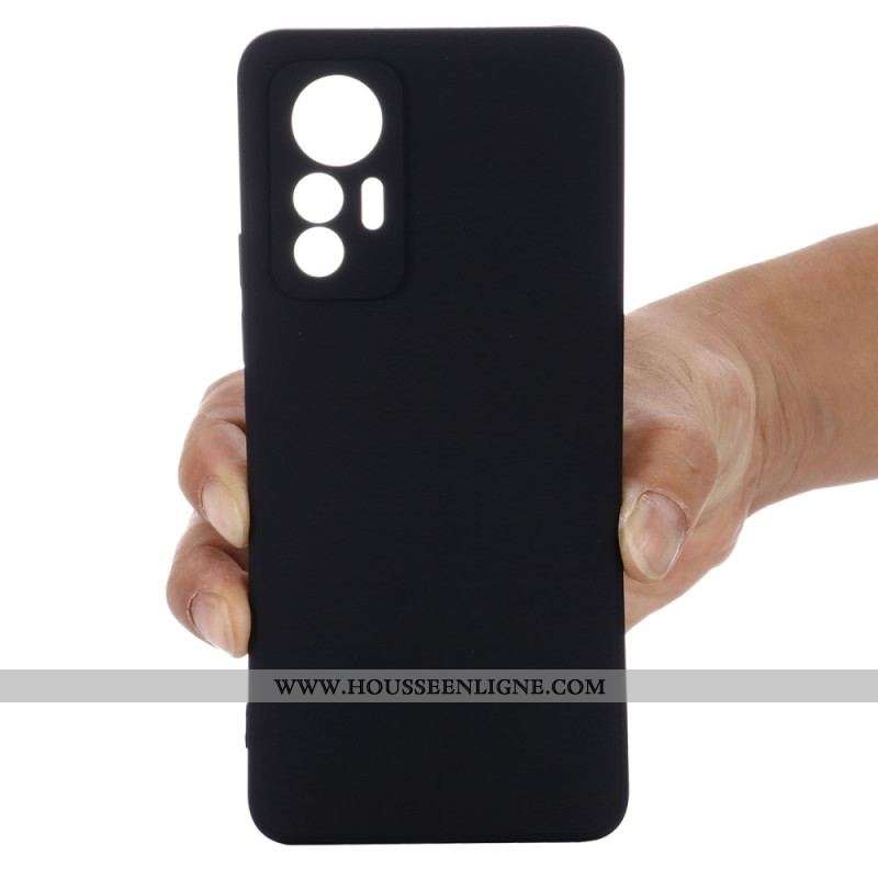 Coque Xiaomi 12 Lite Silicone Liquide à Lanière
