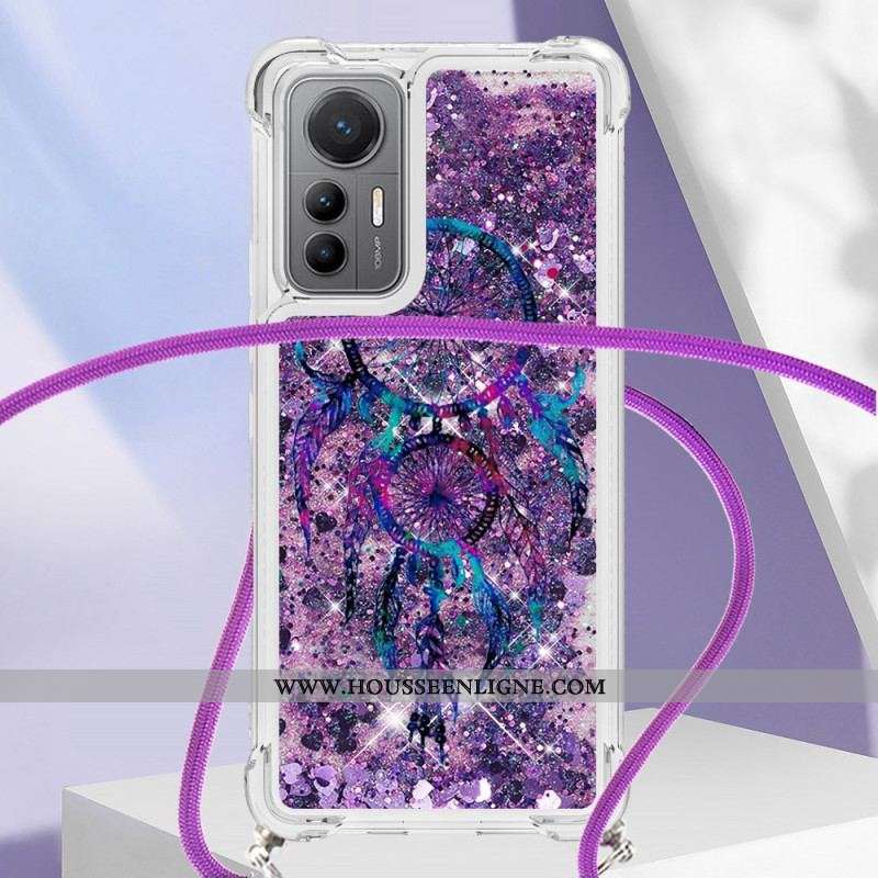 Coque Xiaomi 12 Lite à Cordon Paillettes Attrape Rêves