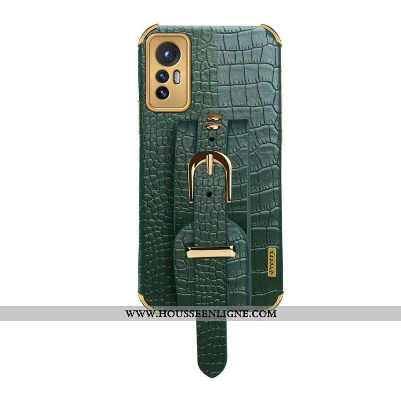 Coque Xiaomi 12 Pro Croco Bracelet