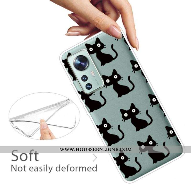 Coque Xiaomi 12 Pro Drôles de Chats