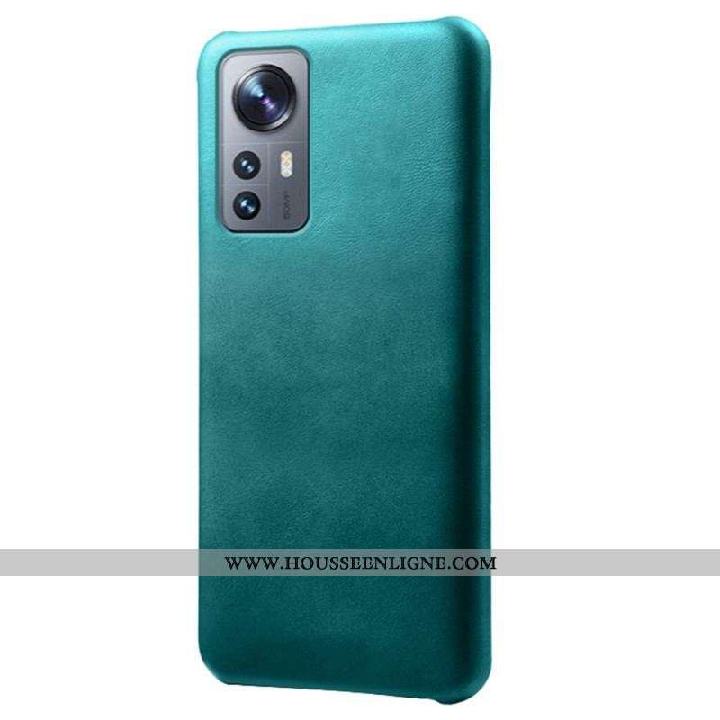 Coque Xiaomi 12 Pro Effet Cuir