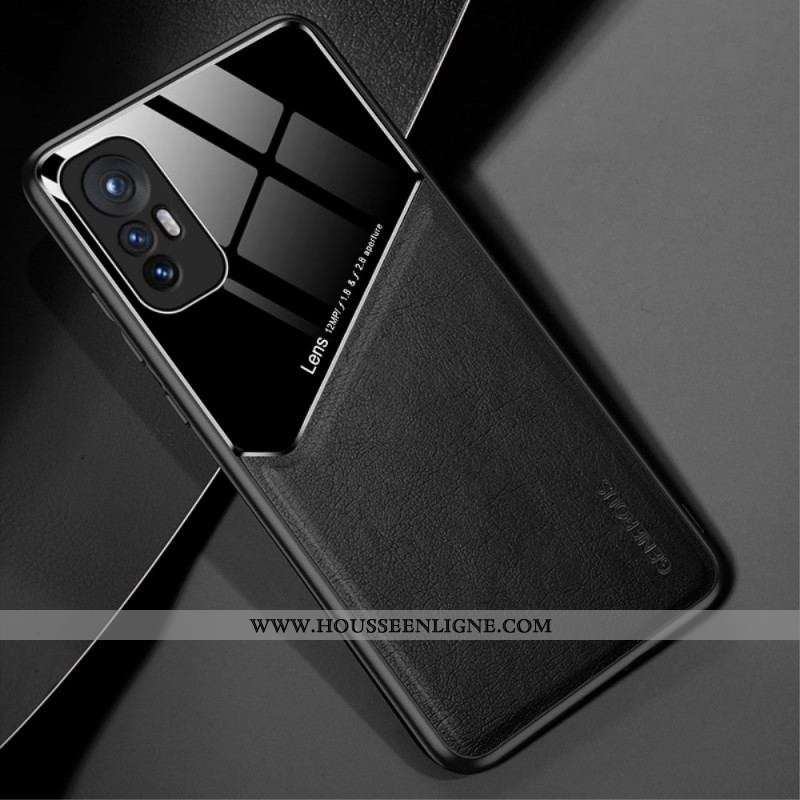 Coque Xiaomi 12 Pro Effet Cuir Magnétique