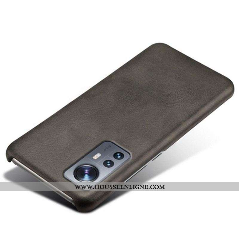 Coque Xiaomi 12 Pro Effet Cuir
