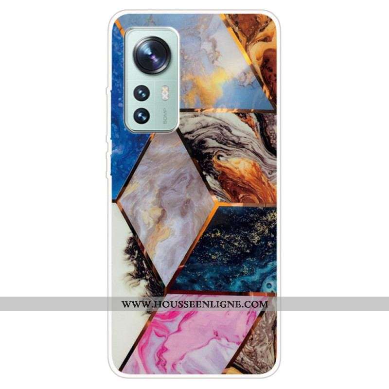 Coque Xiaomi 12 Pro Finesse Marbre