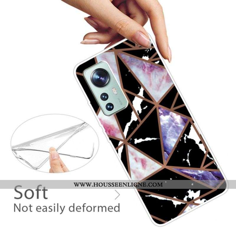 Coque Xiaomi 12 Pro Finesse Marbre