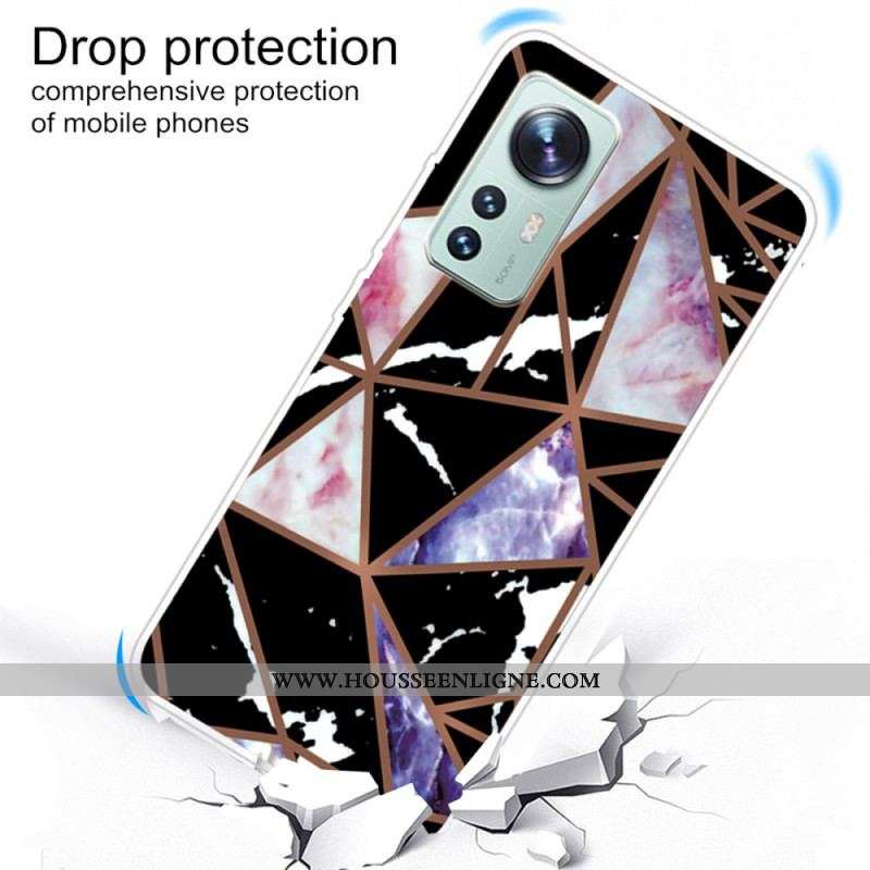 Coque Xiaomi 12 Pro Finesse Marbre