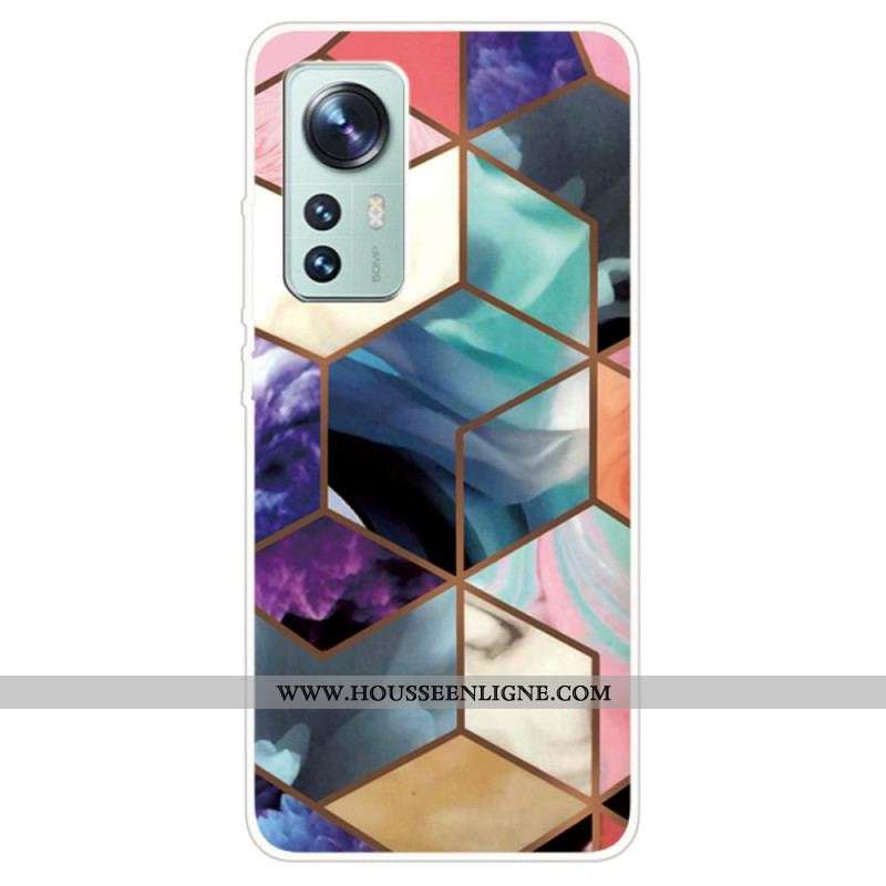 Coque Xiaomi 12 Pro Marbre Décliné