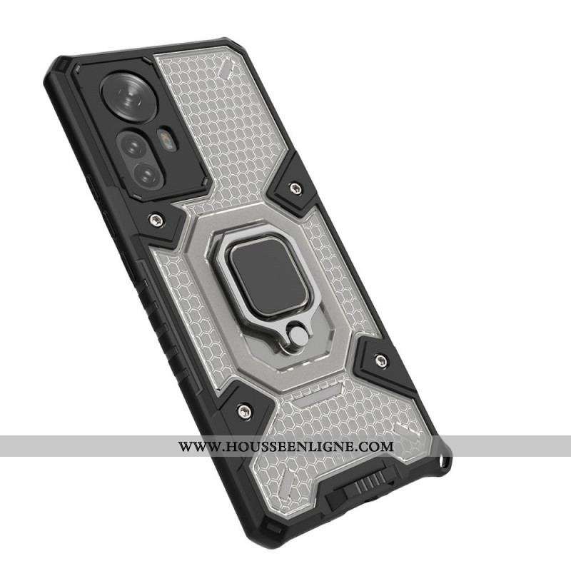 Coque Xiaomi 12 Pro Nid d'Abeille avec Anneau-Support