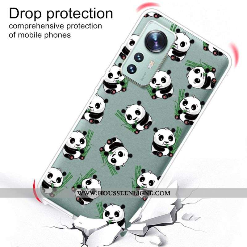 Coque Xiaomi 12 Pro Pandas