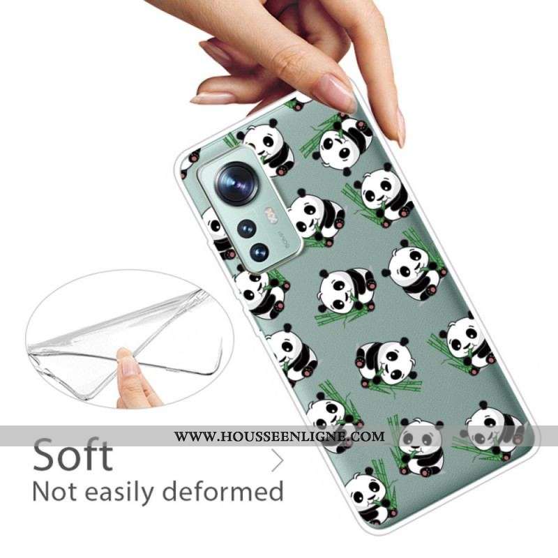 Coque Xiaomi 12 Pro Pandas