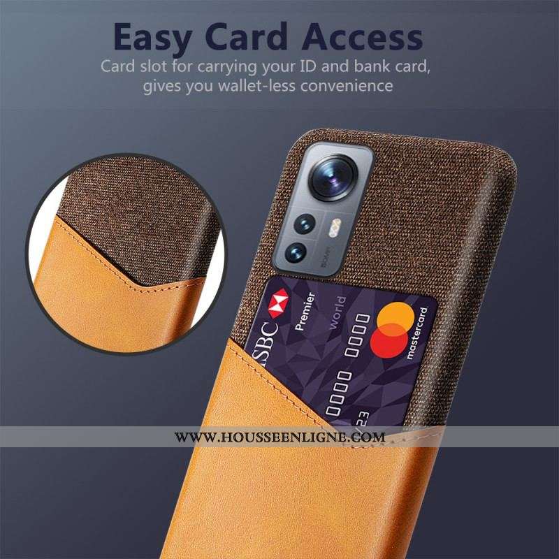 Coque Xiaomi 12 Pro Porte-Carte KSQ