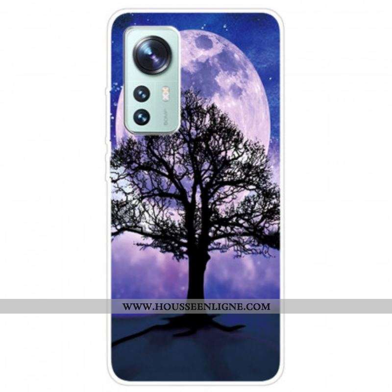 Coque Xiaomi 12 Pro Silicone Arbre