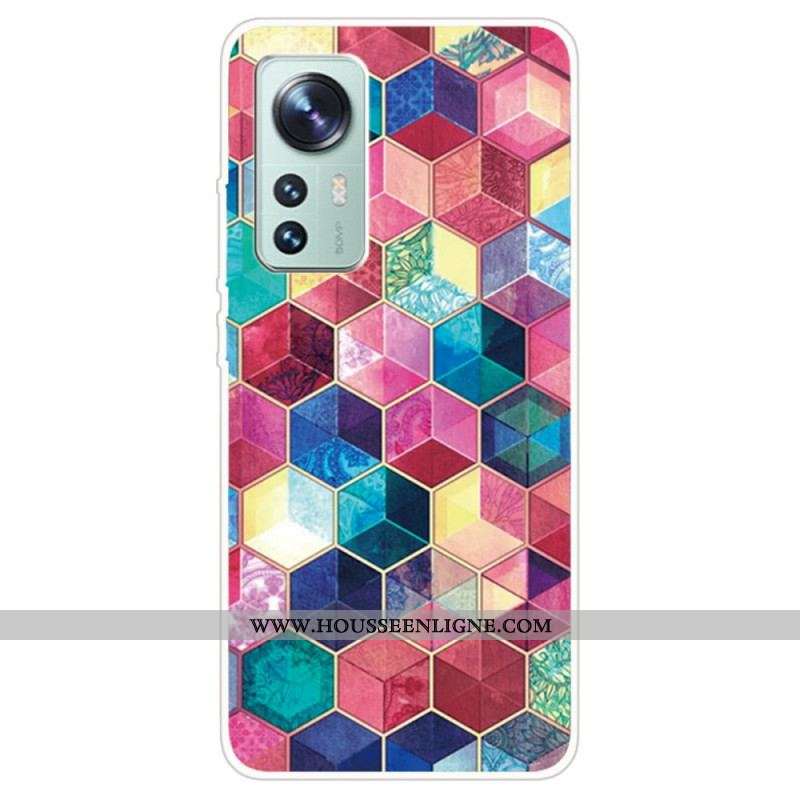 Coque Xiaomi 12 Pro Silicone Graphique