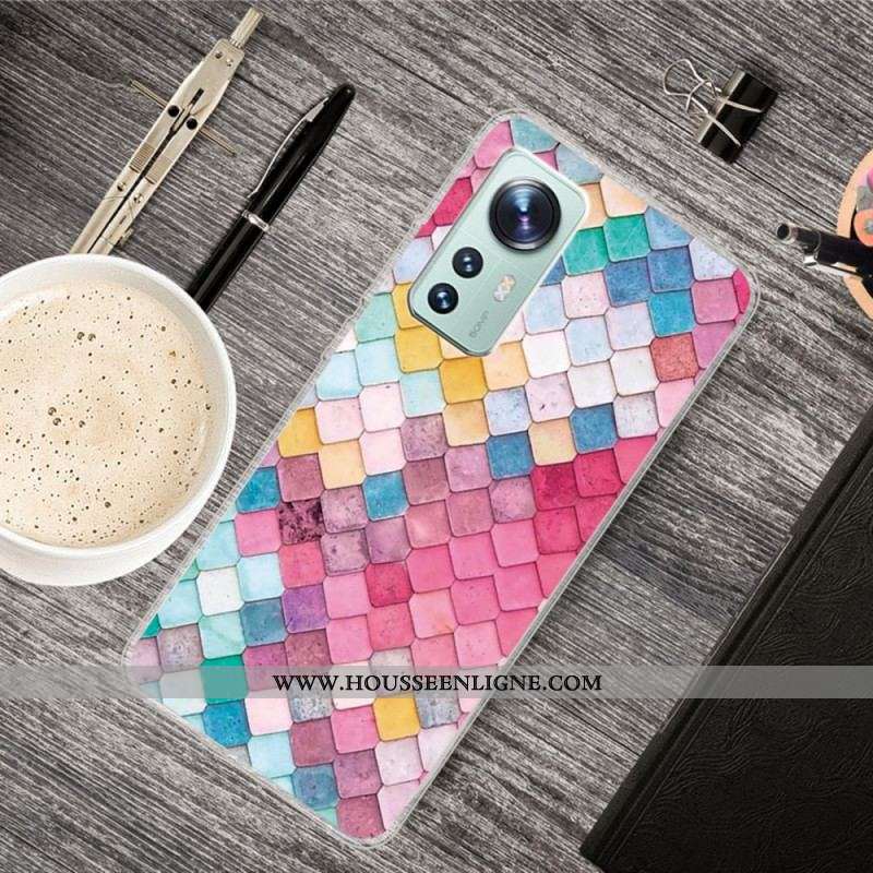 Coque Xiaomi 12 Pro Silicone Graphique