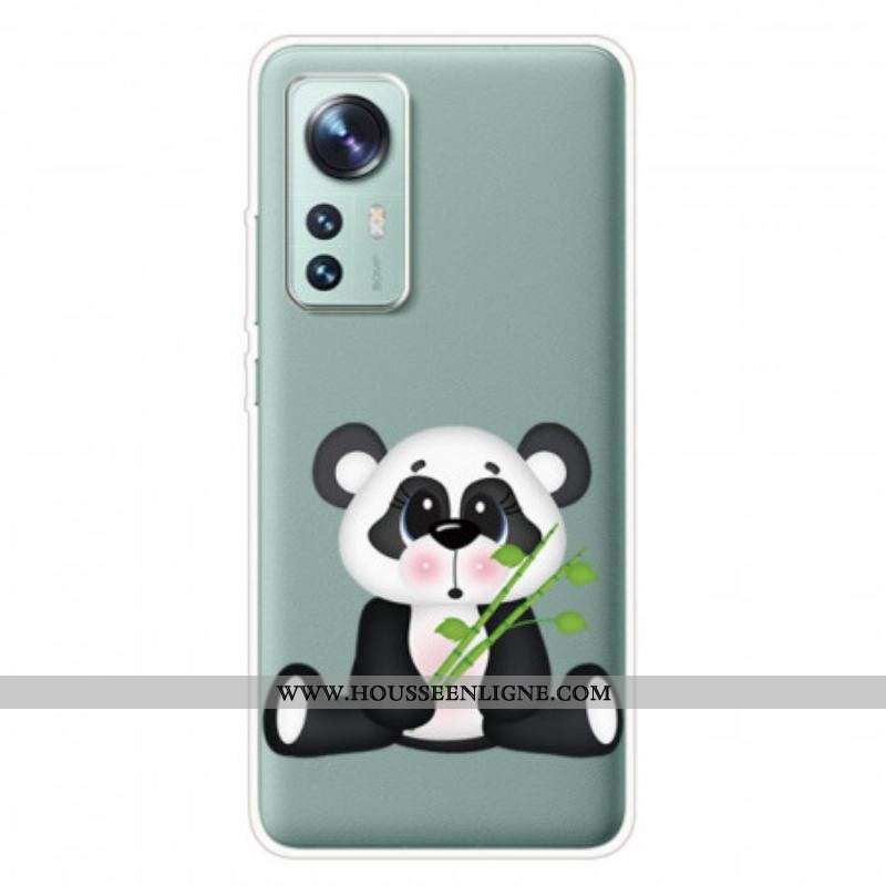 Coque Xiaomi 12 Pro Silicone Joli Panda