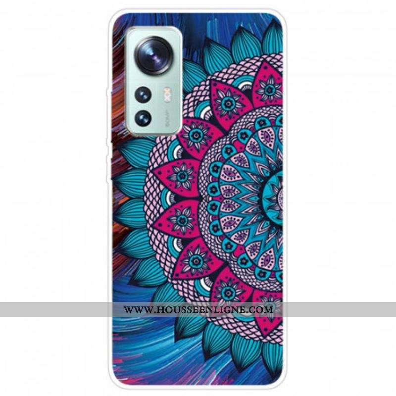 Coque Xiaomi 12 Pro Silicone Mandala