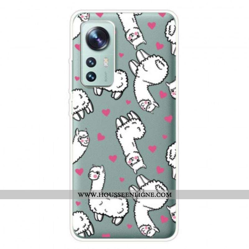 Coque Xiaomi 12 Pro Silicone Que des Lamas