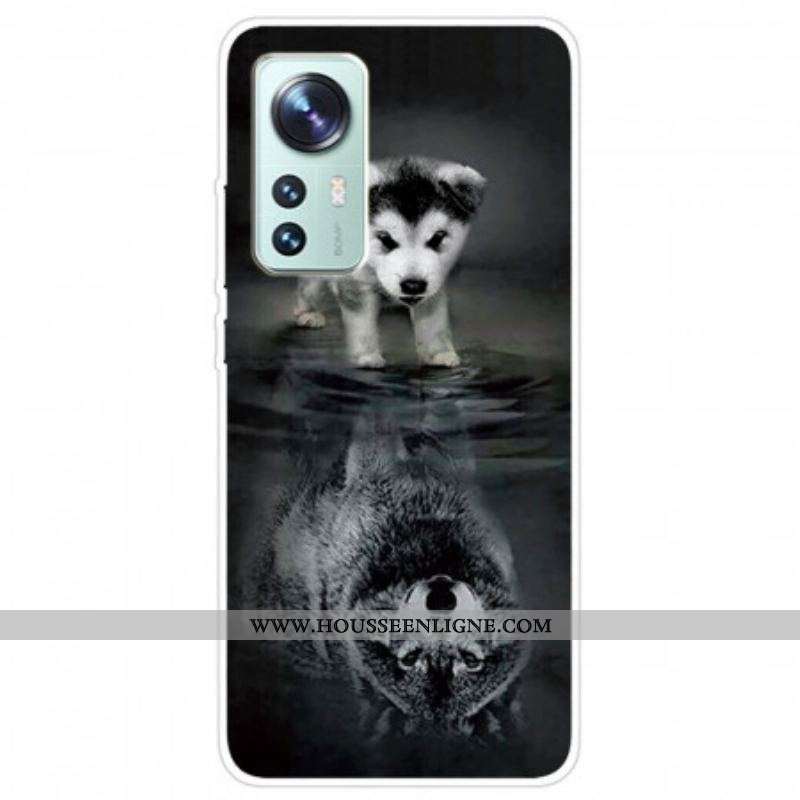 Coque Xiaomi 12 Pro Silicone Rêve de Chiot