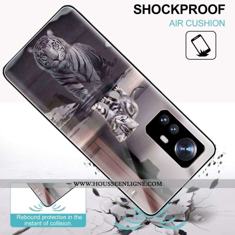 Coque Xiaomi 12 Pro Verre Trempé Rêve de Chaton