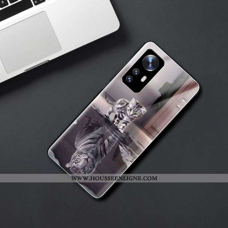 Coque Xiaomi 12 Pro Verre Trempé Rêve de Chaton