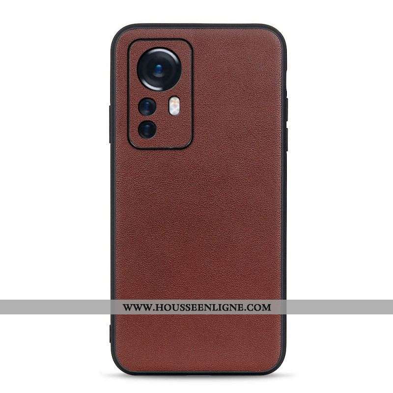Coque Xiaomi 12 Pro Véritable Cuir