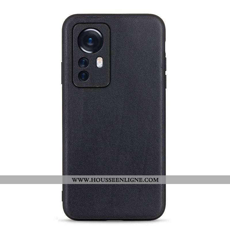 Coque Xiaomi 12 Pro Véritable Cuir