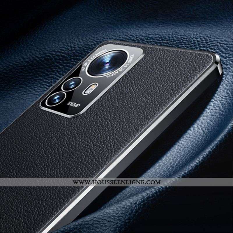Coque Xiaomi 12 Pro Véritable Cuir