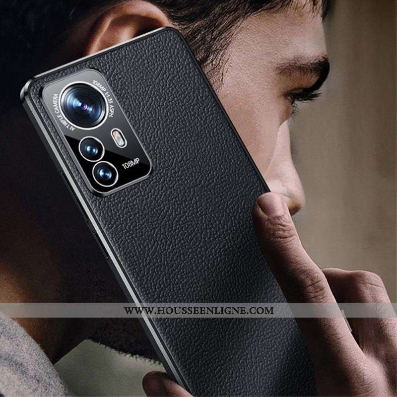 Coque Xiaomi 12 Pro Véritable Cuir