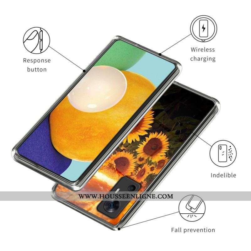 Coque Xiaomi 12T / 12T Pro Variation Tournesols