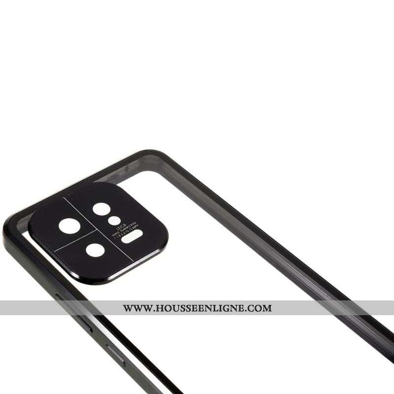 Coque Xiaomi 13 Avant et Arrière Verre Trempé et Métal
