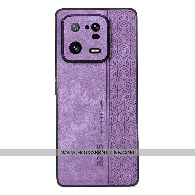 Coque Xiaomi 13 Effet Cuir AZNS