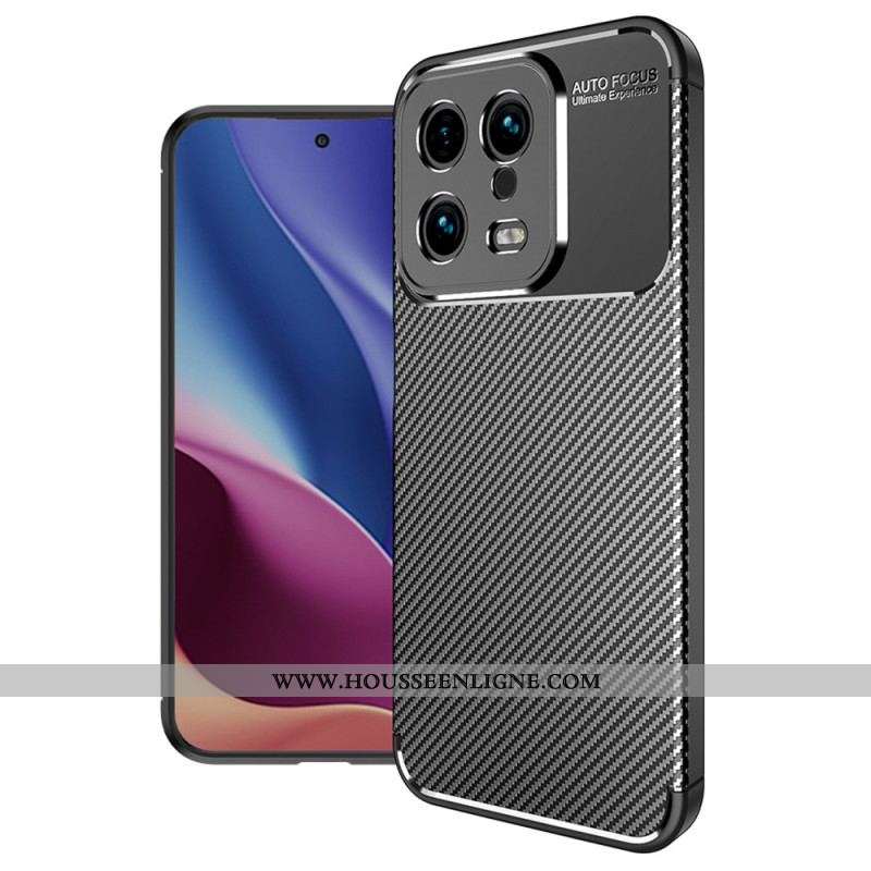 Coque Xiaomi 13 Flexible Texture Fibre Carbone