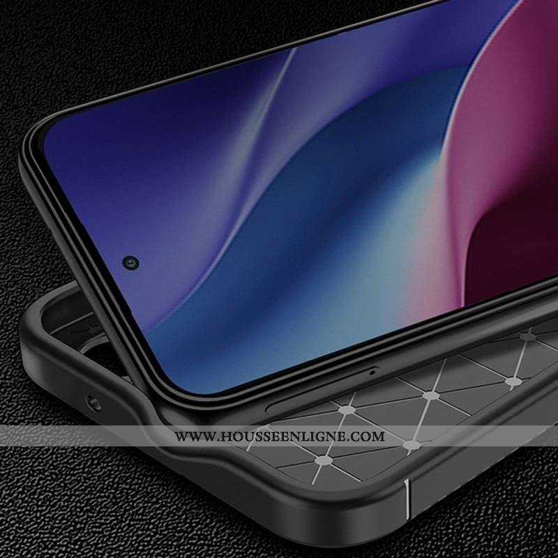 Coque Xiaomi 13 Flexible Texture Fibre Carbone