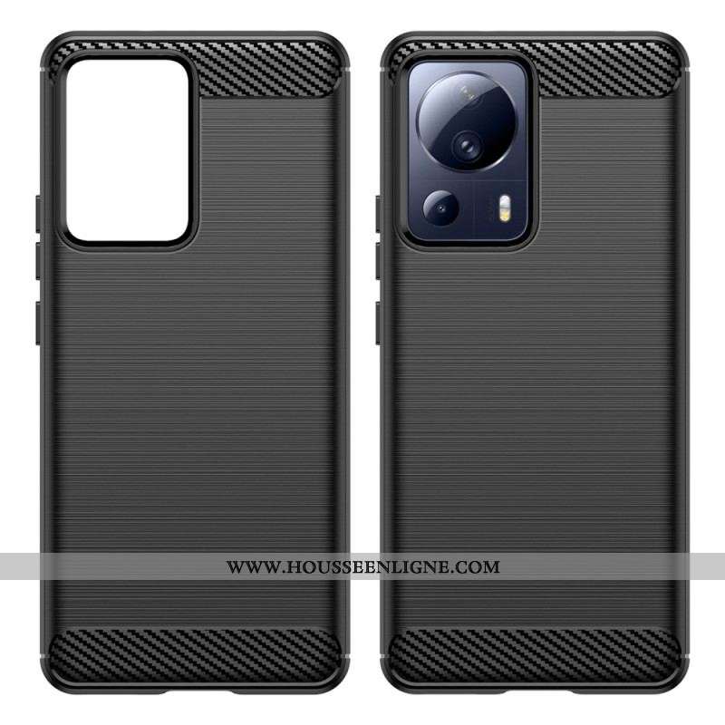Coque Xiaomi 13 Lite Fibre Carbone Brossée