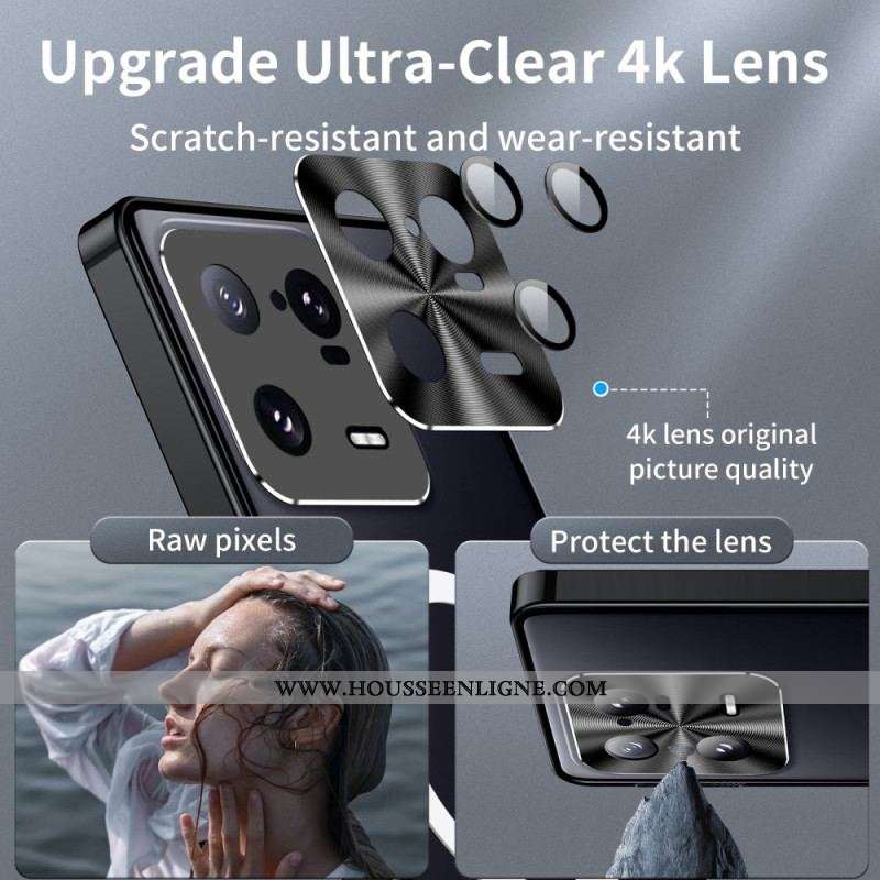 Coque Xiaomi 13 Pro Compatible MagSafe Rebords Métal
