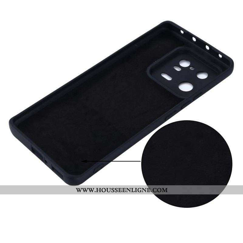 Coque Xiaomi 13 Pro Silicone Liquide avec Lanière