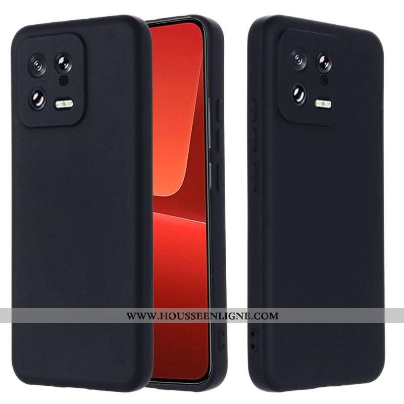 Coque Xiaomi 13 Silicone Liquide avec Lanière