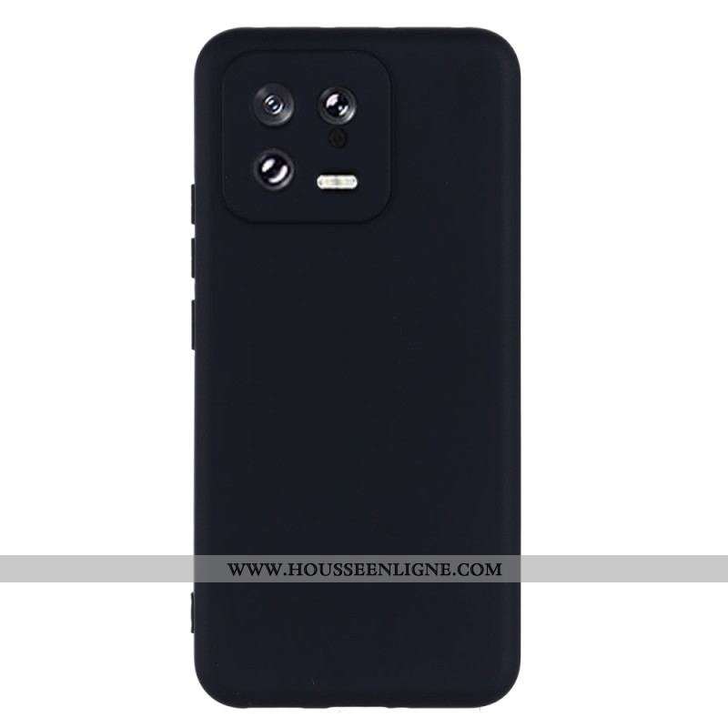 Coque Xiaomi 13 Silicone Liquide avec Lanière