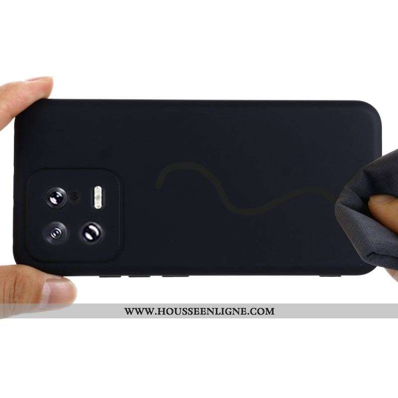 Coque Xiaomi 13 Silicone Liquide avec Lanière