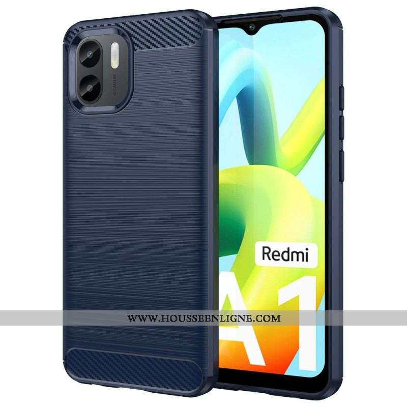 Coque Xiaomi Redmi A1 Fibre Carbone Brossée