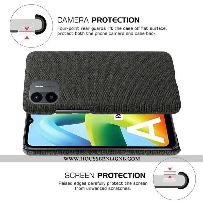 Coque Xiaomi Redmi A1 KSQ Tissu