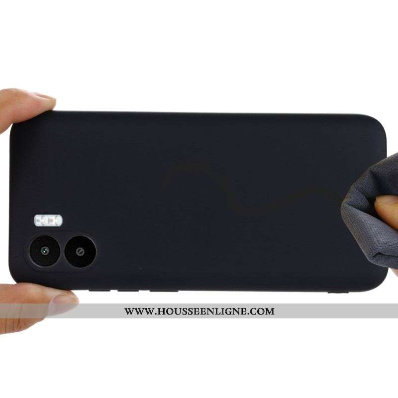 Coque Xiaomi Redmi A1 Silicone Liquide à Lanière